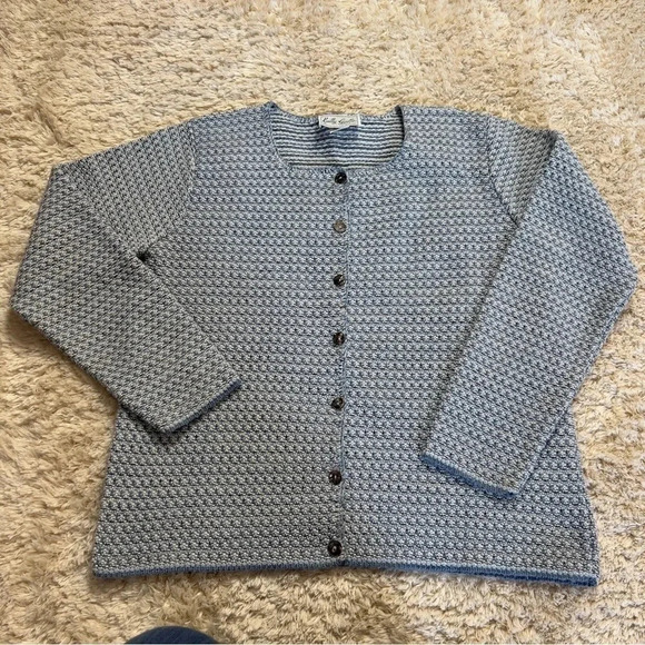 Vintage knitty gritty knits women’s cardigan sweaters size medium - Picture 2 of 10